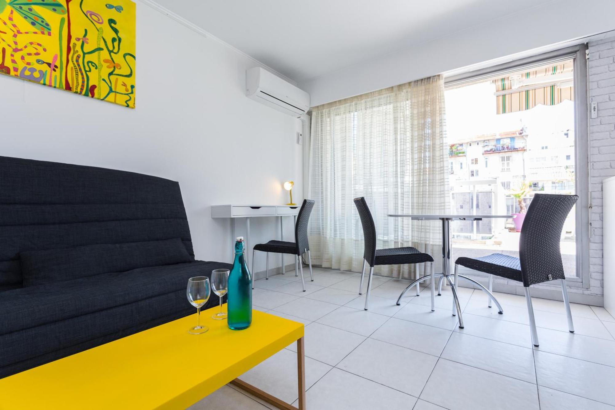 06p - Au Coeur De Superbe Terrasse, Wifi & Clim Nizza