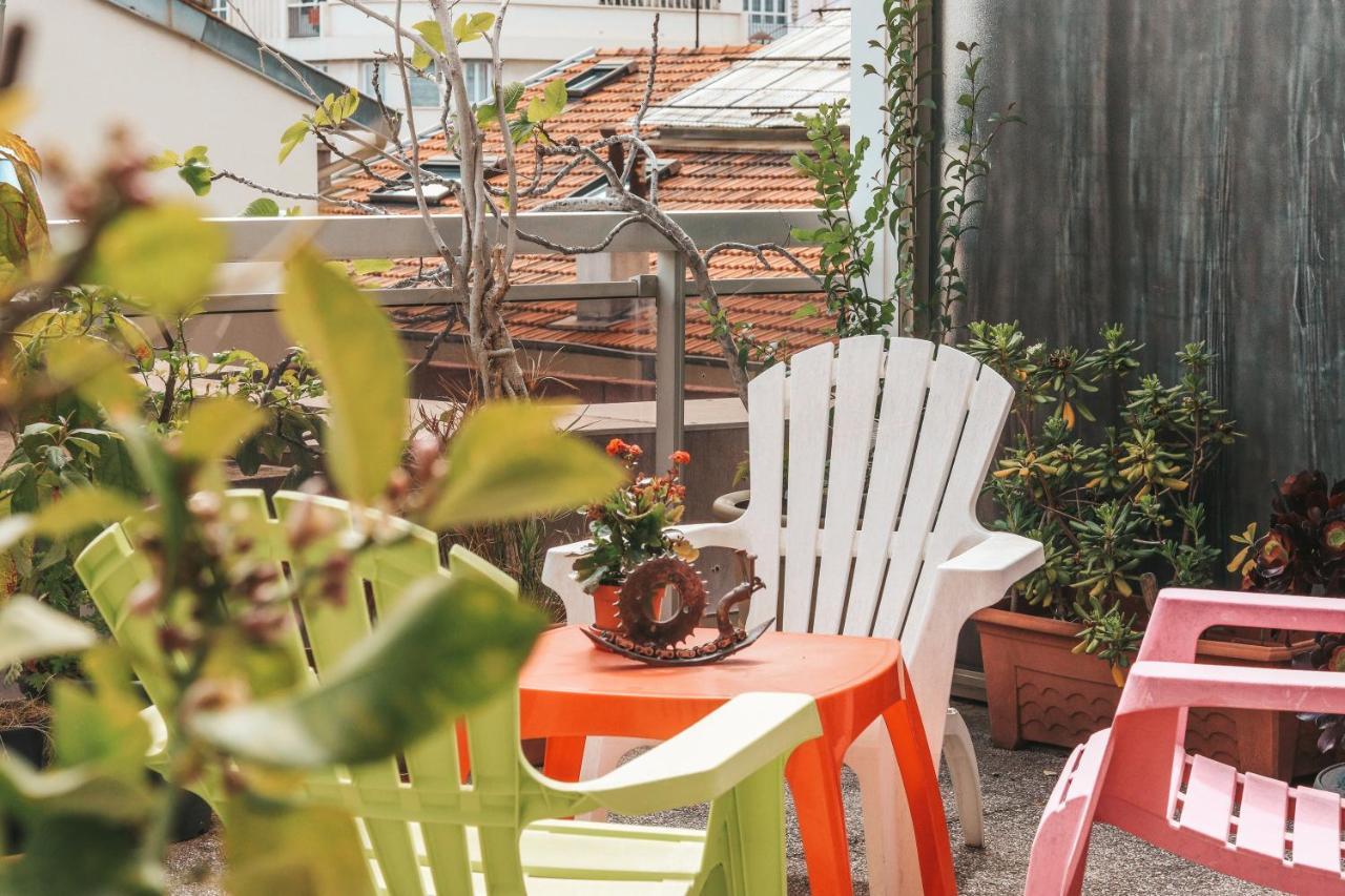 06p - Au Coeur De Superbe Terrasse, Wifi & Clim Apartment Nizza